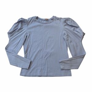 Udel Blue Puff Long Sleeve Top